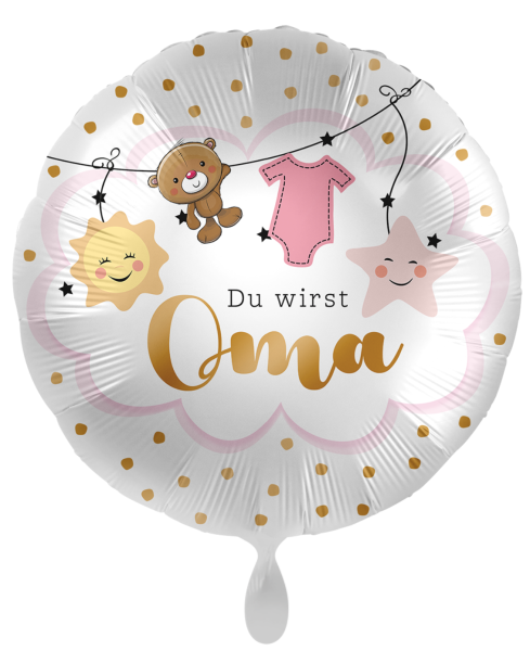 Folienballon - Du wirst Oma - ø 43cm